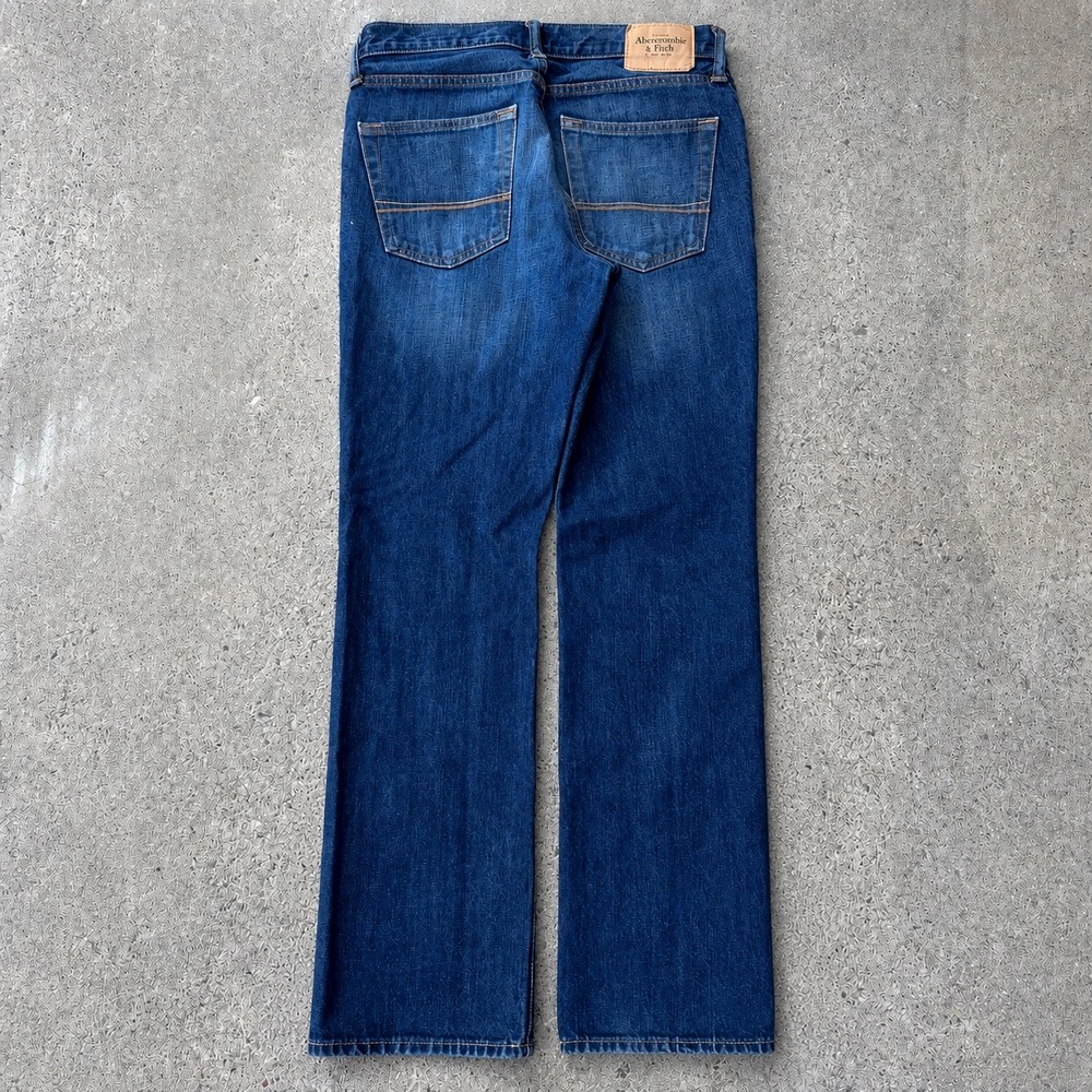 Abercrombie & Fitch The A&F Bootcut Dark Wash Y2k Men's Jeans Size 31x32